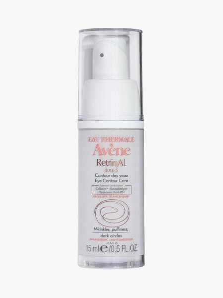 Eau Thermale Avène RetrinAL Eyes. onlight gray background